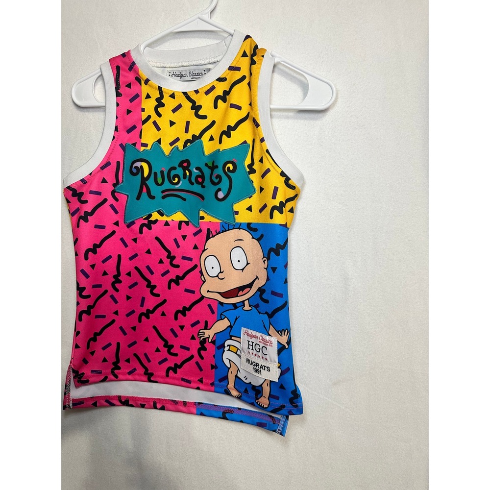 Headgear Classics Rugrats Tommy Pickles Basketball Jersey Multicolor Youth Small - Picture 3 of 10